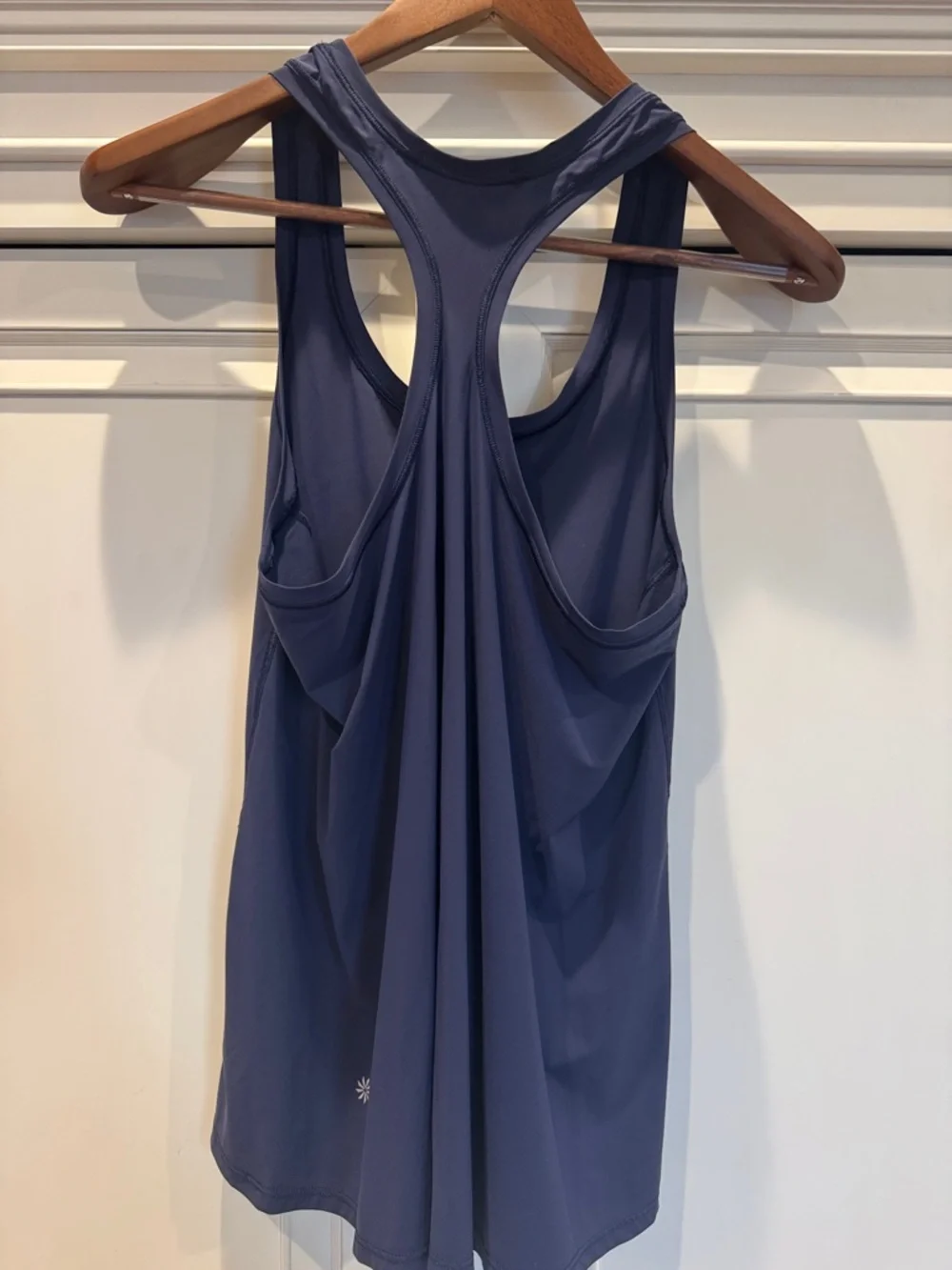 Athleta Deep Navy Racerback Performance Tank - Picture 3 of 5